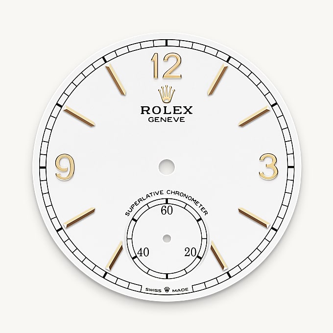 Rolex 1908, Intense white dial