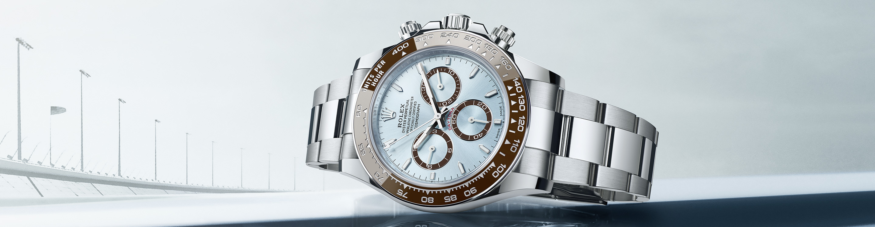 Rolex Cosmograph Daytona watch dial in Relojería Alemana