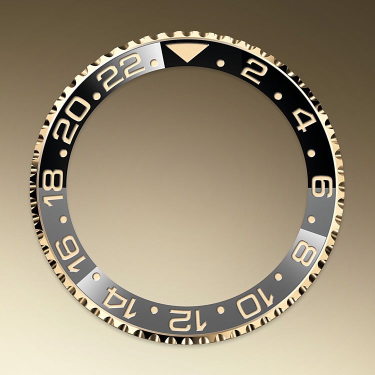 Escala taquimétricar Rolex GMT-Master II oro amarillo en Relojería Alemana