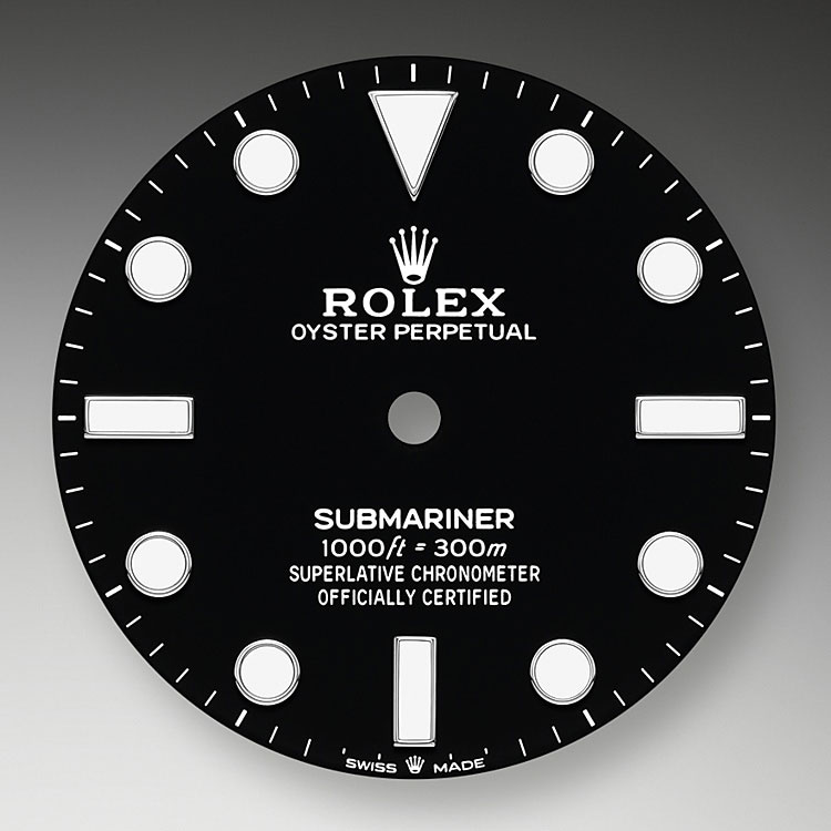 Esfera negra Rolex Submariner en Relojería Alemana