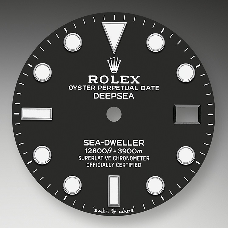 Esfera negra Rolex Deepsea en Relojería Alemana