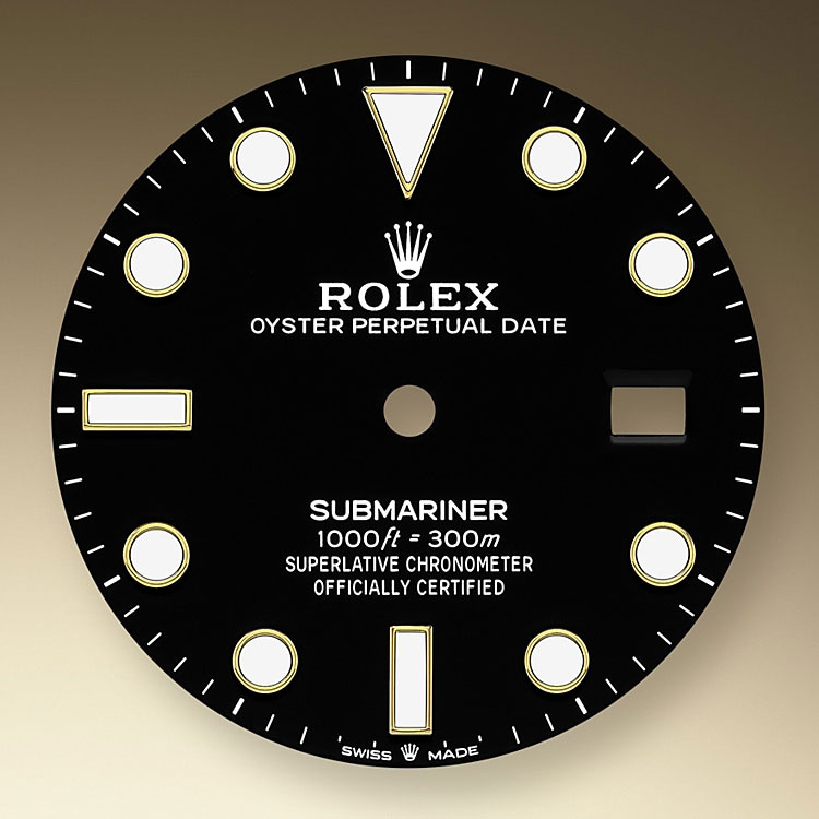Esfera negra Rolex Submariner Date en Relojería Alemana