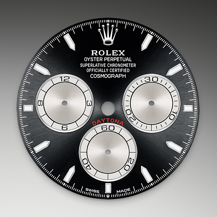  Esfera Negro vivo y acero Rolex Cosmograph Daytona oro blanco en Relojería Alemana