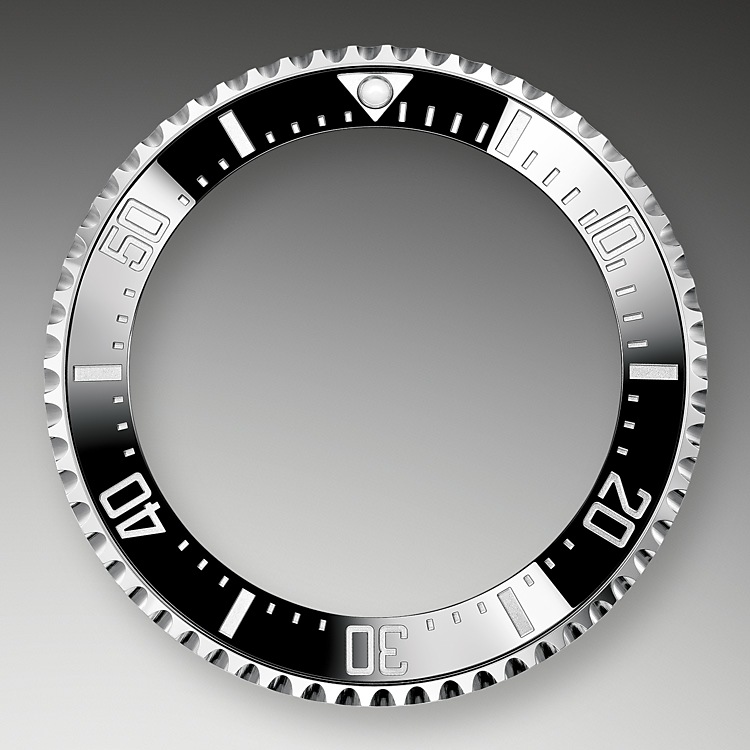 Bisel cerámica y visualización luminiscente Reloj Rolex Deepsea en Relojería Alemana
