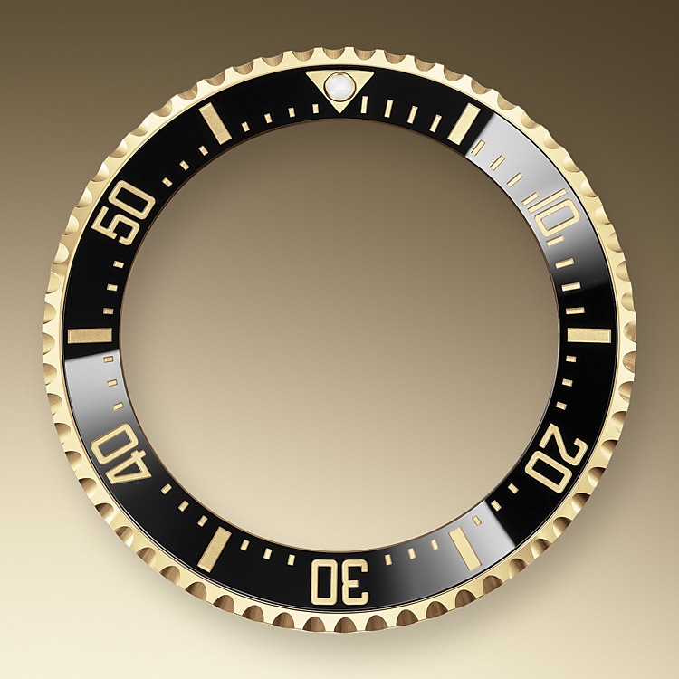 Bisel cerámica y visualización luminiscente Reloj Rolex Sea-Dweller en Relojería Alemana