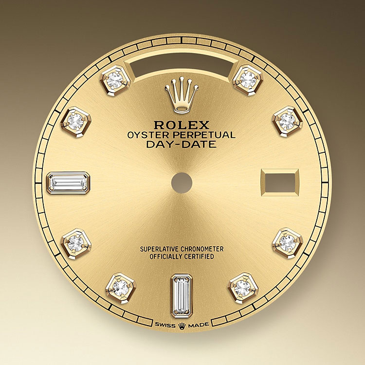 Champagne-colour dial Rolex Day-Date 36 in Relojería Alemana