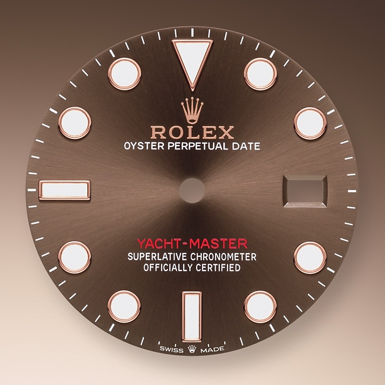 Chocolate dial Yacht-Master 40 in Relojería Alemana
