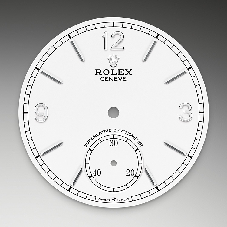 Blanco intenso Rolex 1908 Oro blanco de 18 Quilates en Relojería Alemana