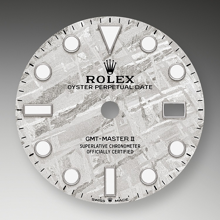 Esfera meteorito  Rolex GMT-Master II en Relojería Alemana