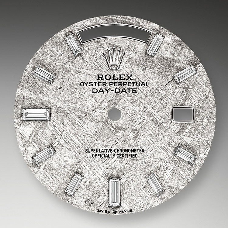 Esfera meteorito Rolex Day-Date 40 en Relojería Alemana