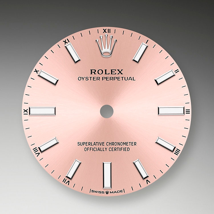 Esfera rosa Rolex Oyster Perpetual 34 en Relojería Alemana