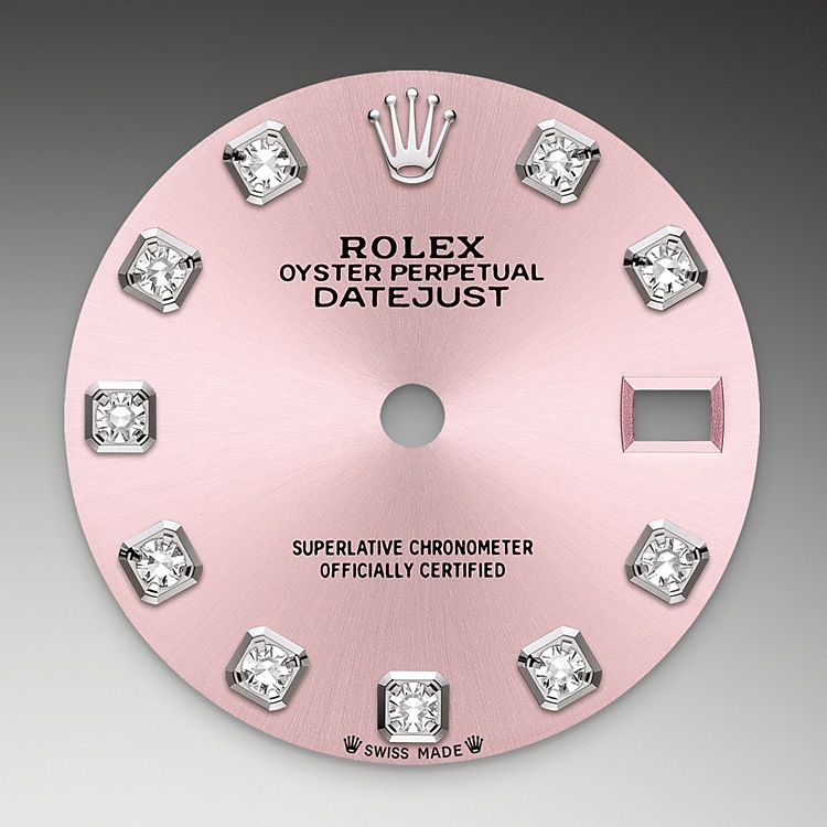 Pink Dial set with diamonds Rolex Lady-Datejust in Relojería Alemana