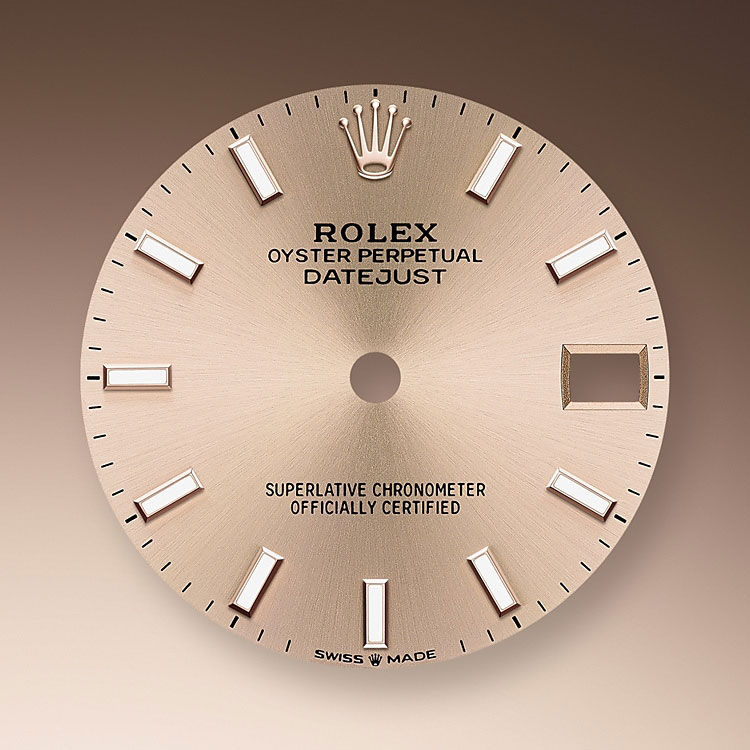 Esfera color rosé Rolex Datejust 31 en Relojería Alemana