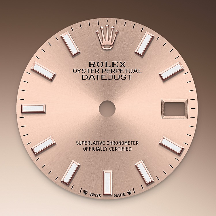 Rosé-colour dial Rolex Lady-Datejust in Relojería Alemana