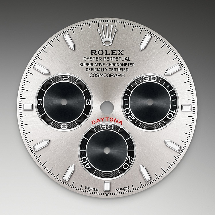  Esfera Acero y negro vivo Rolex Cosmograph Daytona oro Blanco en Relojería Alemana