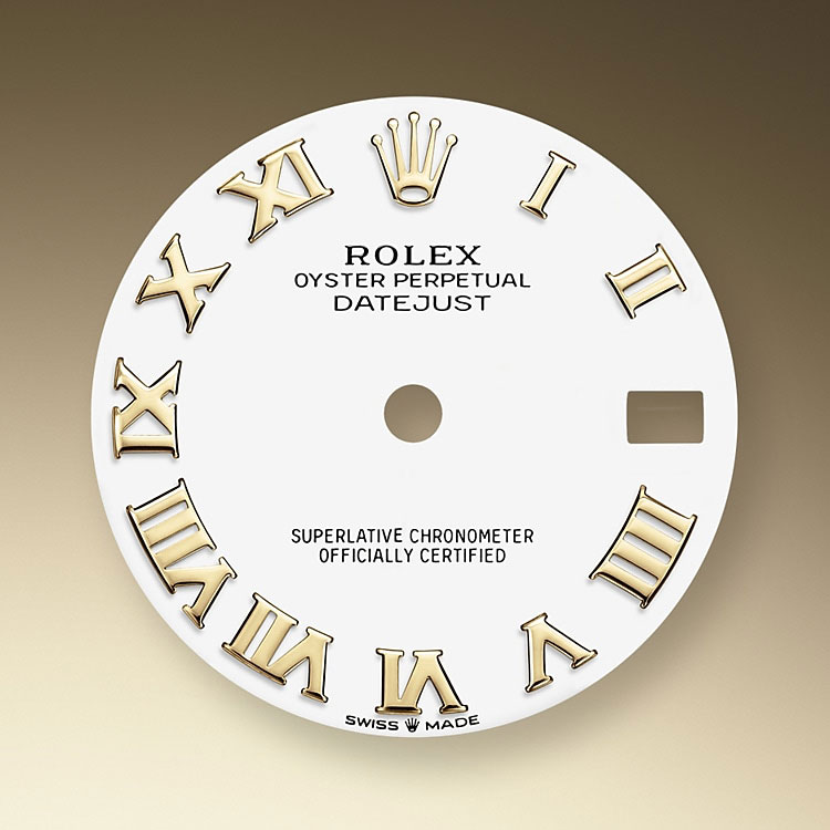 Esfera blanca Rolex Datejust 31 acero Oystersteel, oro amarillo y esfera blanca en Relojería Alemana