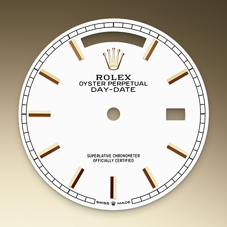 white gold Rolex Day-Date in Relojería Alemana