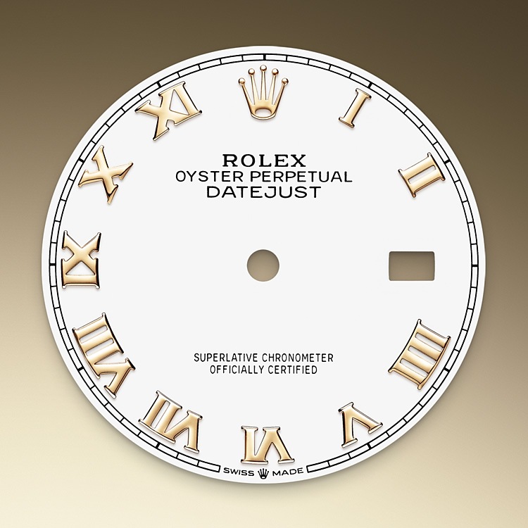 Esfera blanca Rolex Datejust 36 en Relojería Alemana