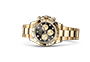 Rolex Cosmograph Daytona de oro amarillo y esfera Negro vivo y dorada engastada de diamantes en Relojería Alemana