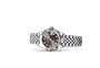 Reloj Rolex Lady-Datejust acero Oystersteel y oro blanco, y esfera color «Dark grey» engastada de diamantes en Relojería Alemana