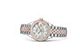 Rolex watch Lady-Datejust Oystersteel, Everose gold and diamonds, and Mother-of-pearl dial set with diamonds in Relojería Alemana