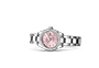 Rolex watch Lady-Datejust Oystersteel, white gold and diamonds, and pink dial set with diamonds in Relojería Alemana