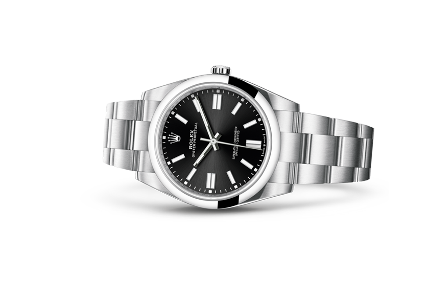 Rolex Oyster Perpetual 41 Oystersteel and Vivid black diall in Relojería Alemana 