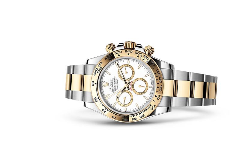 Rolex Cosmograph Daytona Oystersteel and yellow gold and White Dial in Relojería Alemana