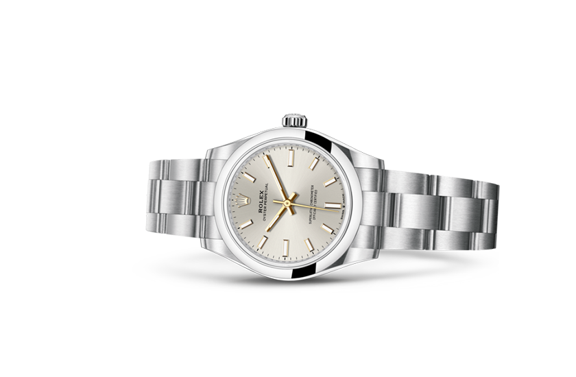 Rolex Oyster Perpetual 31 Oystersteel and silver dial in Relojería Alemana 