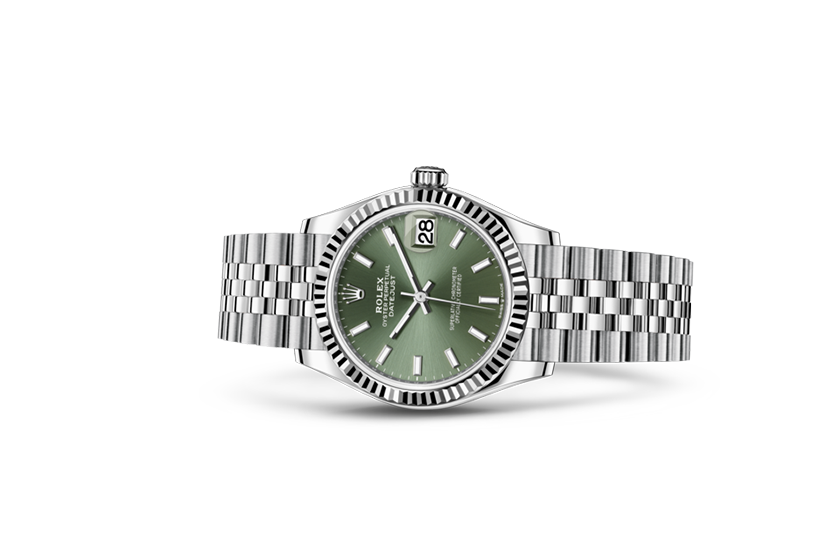 Foto Rolex watch Datejust 31 Mint Green Dial Relojería Alemana in Mallorca