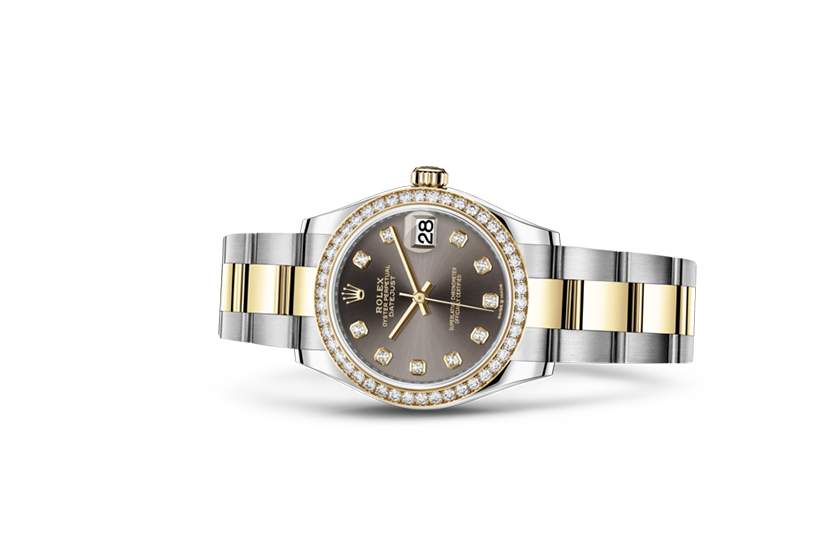 Rolex watch Datejust 31 Oystersteel, Everose gold and Rosé-colour dial Relojería Alemana in Mallorca