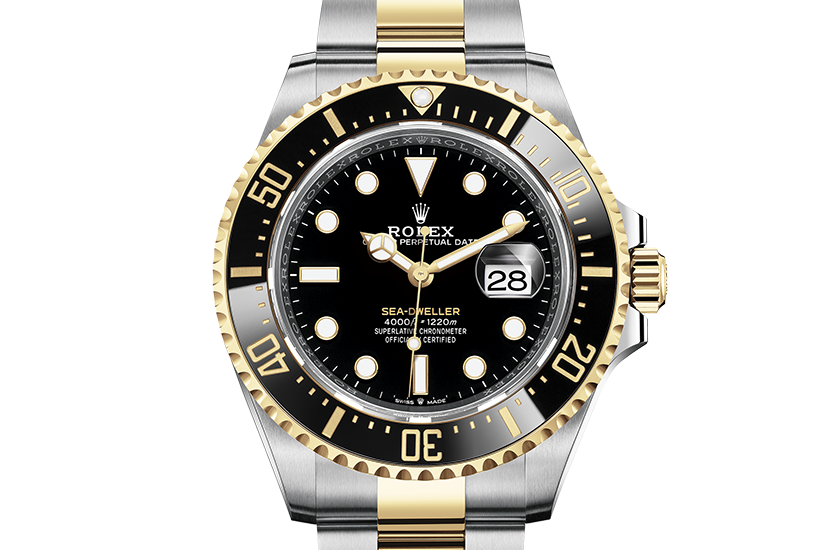 Rolex Sea-Dweller Oystersteel, yellow gold and Black Dial in Relojería Alemana