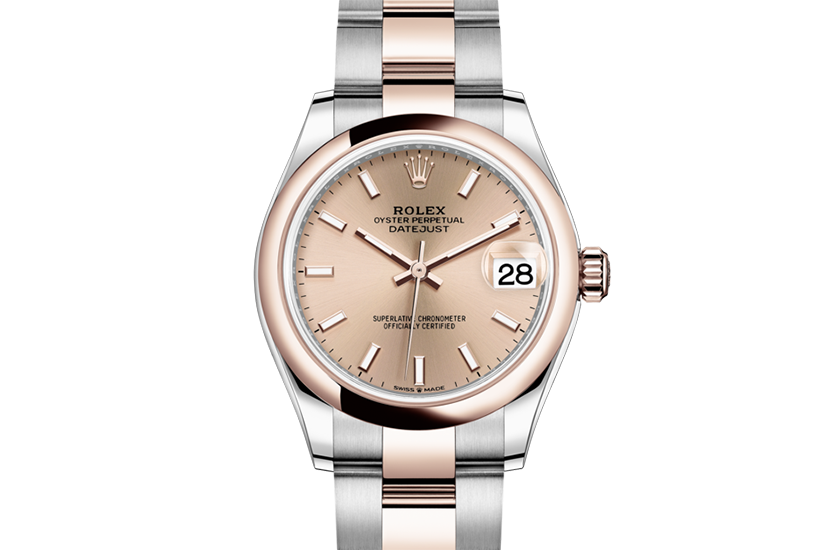 Reloj Rolex Datejust 31 acero Oystersteel, oro Everose y esfera color rosé de Relojería Alemana 