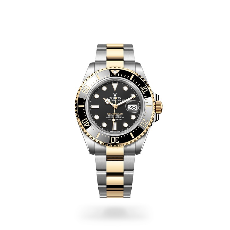 Rolex Sea-Dweller Oyster, 43 mm, Oystersteel and white gold in Relojería Alemana