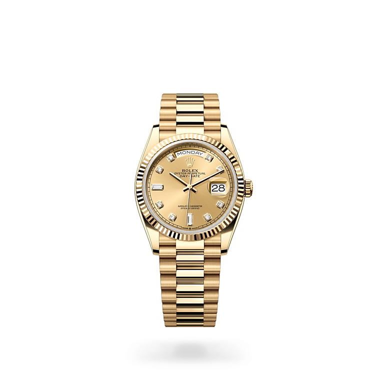 Rolex Day-Date 36 oro amarillo Relojería Alemana