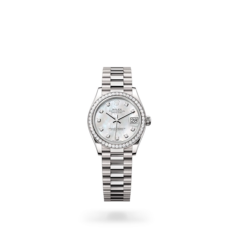 Rolex Datejust 31 white gold and diamonds in Relojería Alemana