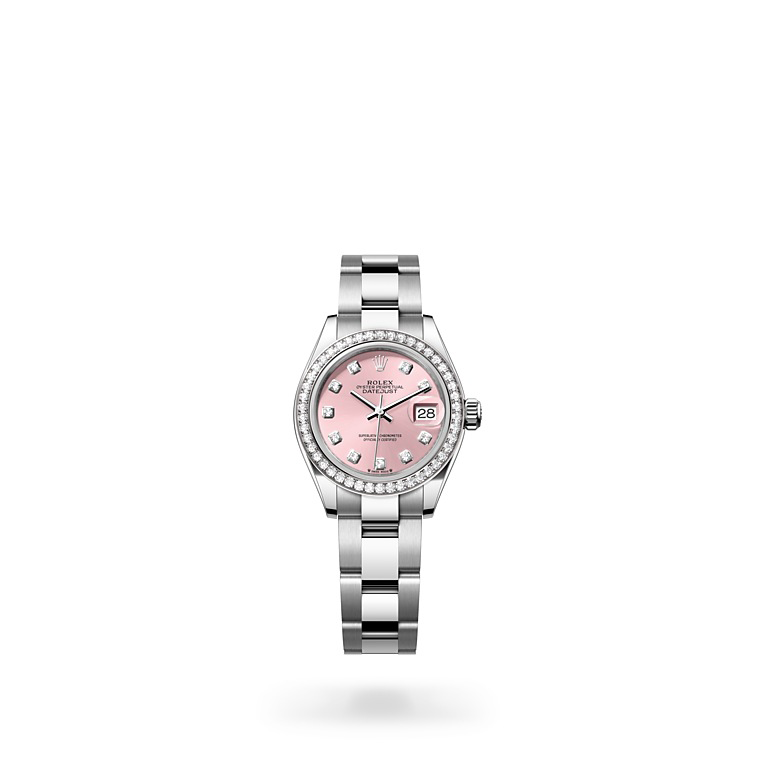 Rolex Lady-Datejust oro blanco y diamantes en Relojería Alemana