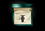 Estuche reloj Rolex Yacht-Master 42 de oro amarillo y esfera negra  Relojería Alemana