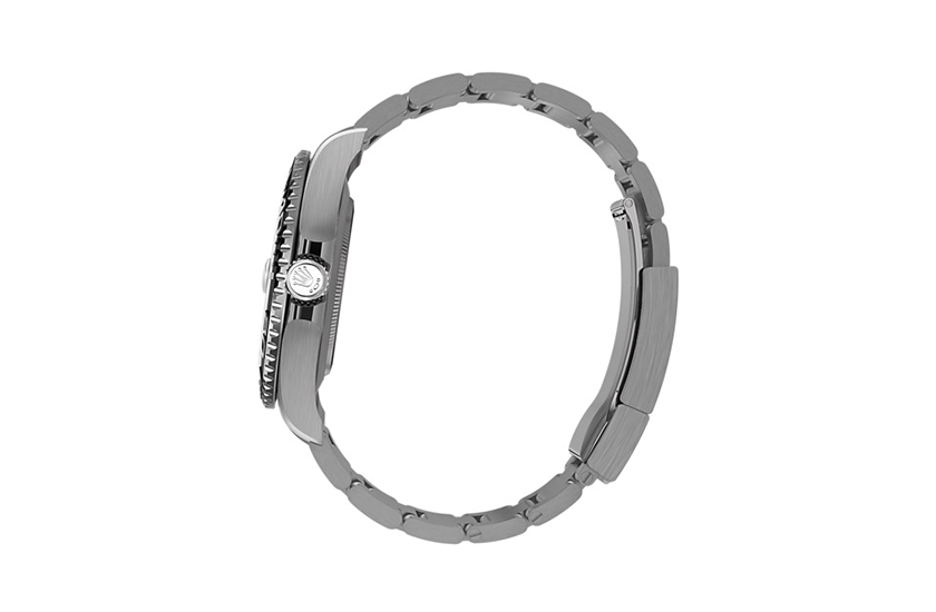 Simulation wrist Rolex Yacht-Master 42 de RLX titanium and Vivid black dial in Relojería Alemana