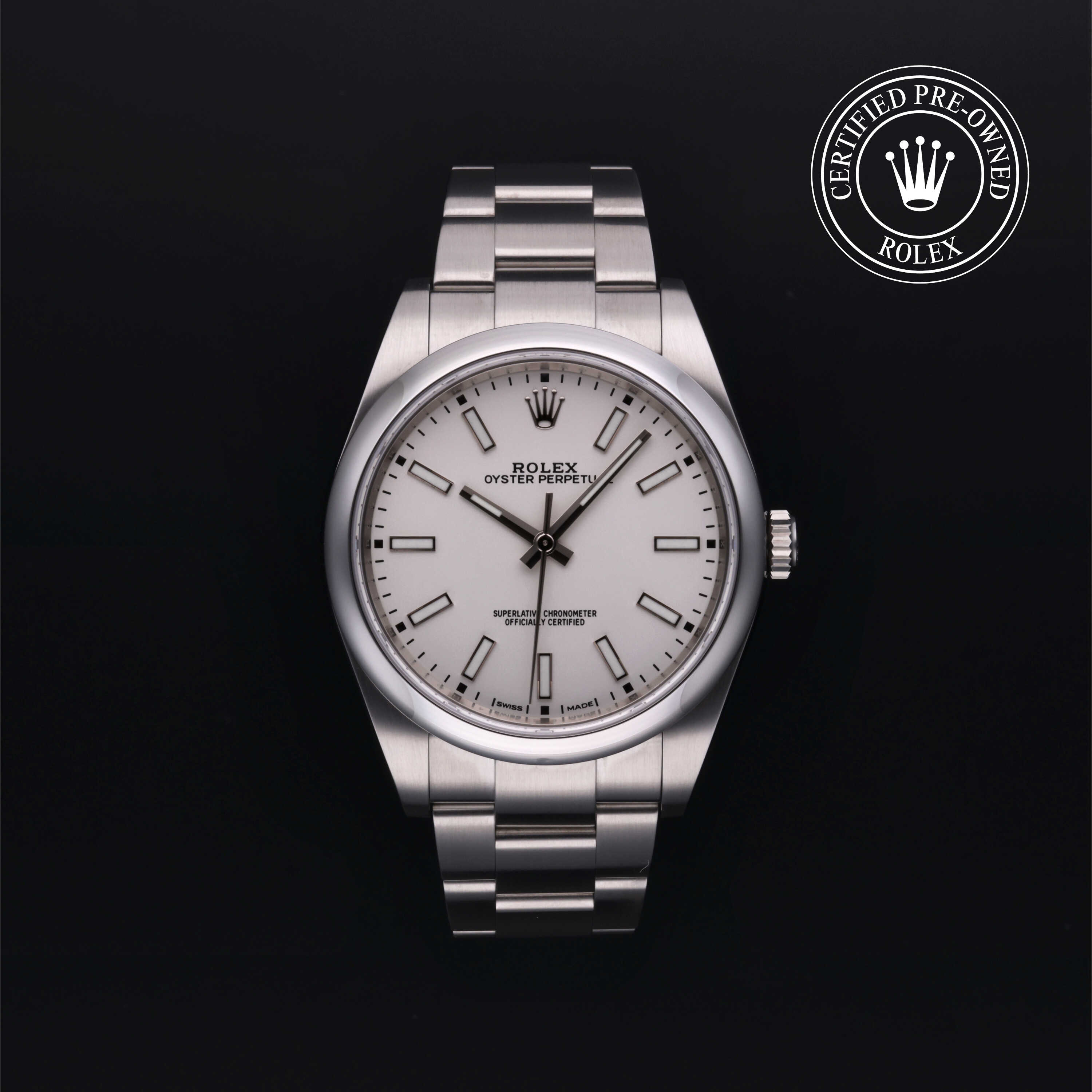 Rolex Certified Pre-Owned 2019, 39 mm, Acero