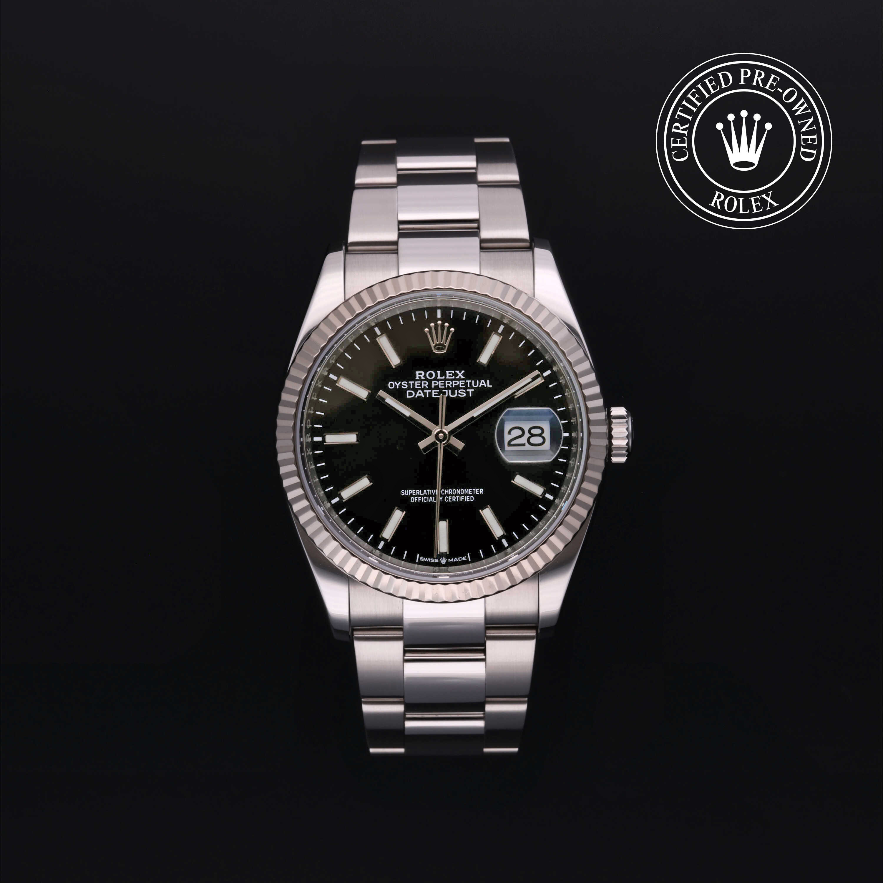 Rolex Certified Pre-Owned 2020, 36 mm, Rolesor gris