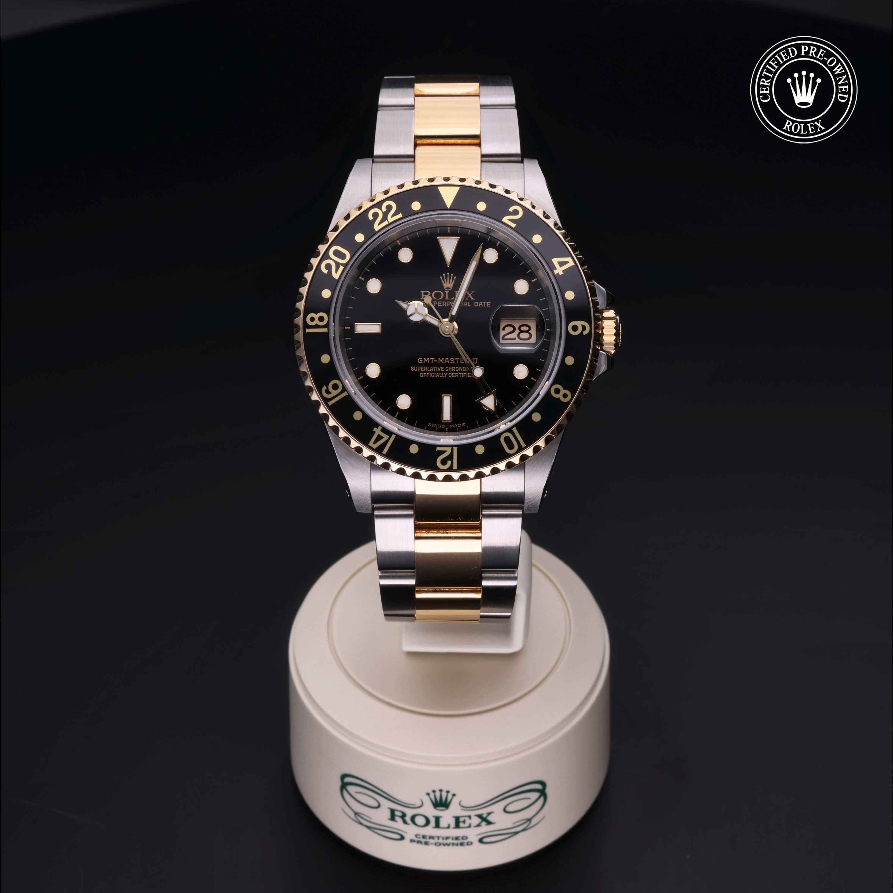 Rolex Certified Pre-Owned 2002, 40 mm, Rolesor amarillo