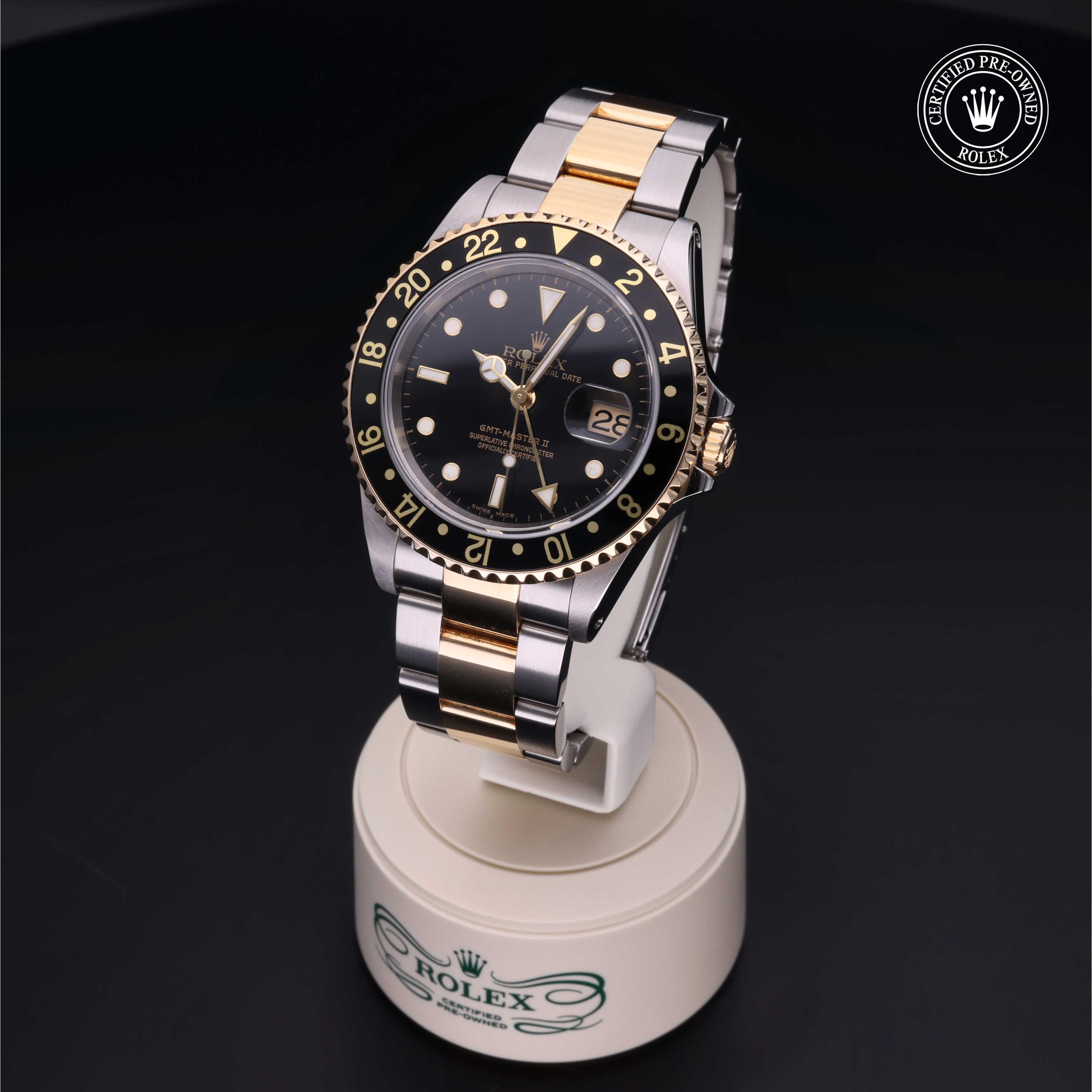 Rolex Certified Pre-Owned 2002, 40 mm, Rolesor amarillo