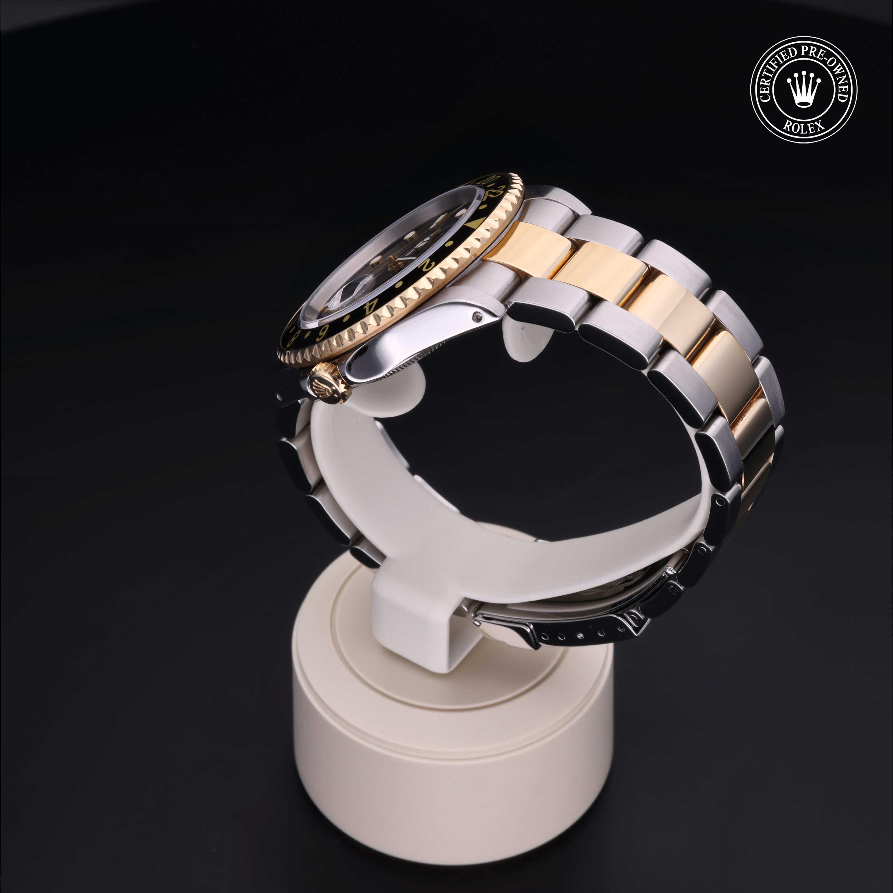 Rolex Certified Pre-Owned 2002, 40 mm, Rolesor amarillo