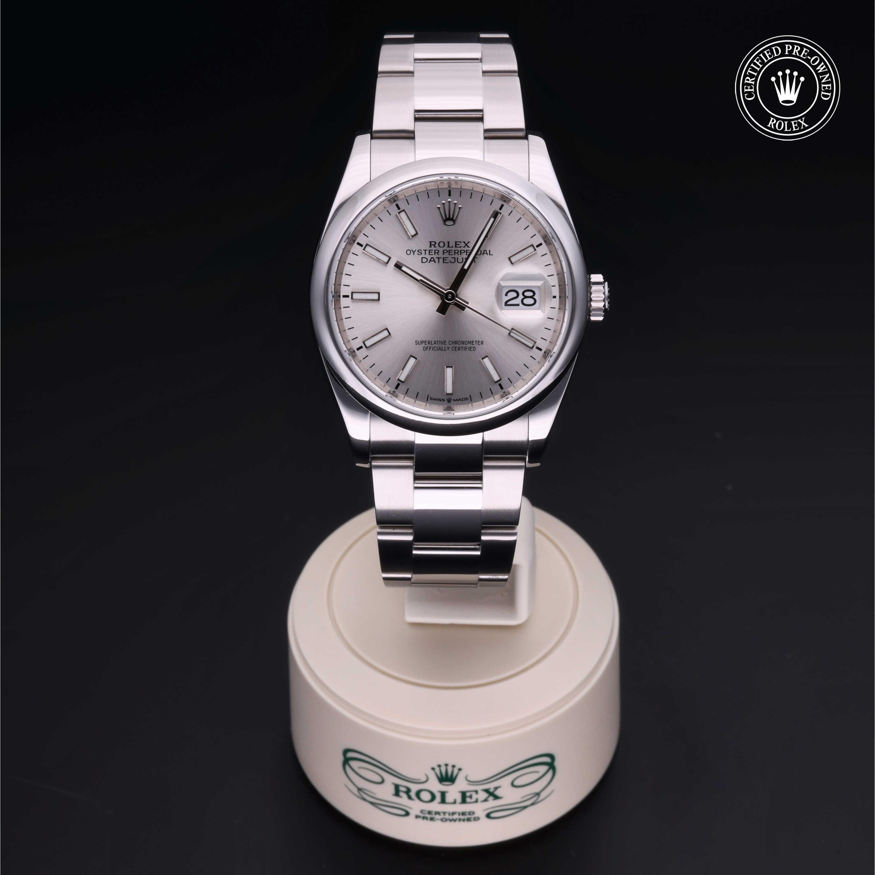 Rolex Certified Pre-Owned 2019, 36 mm, Acero