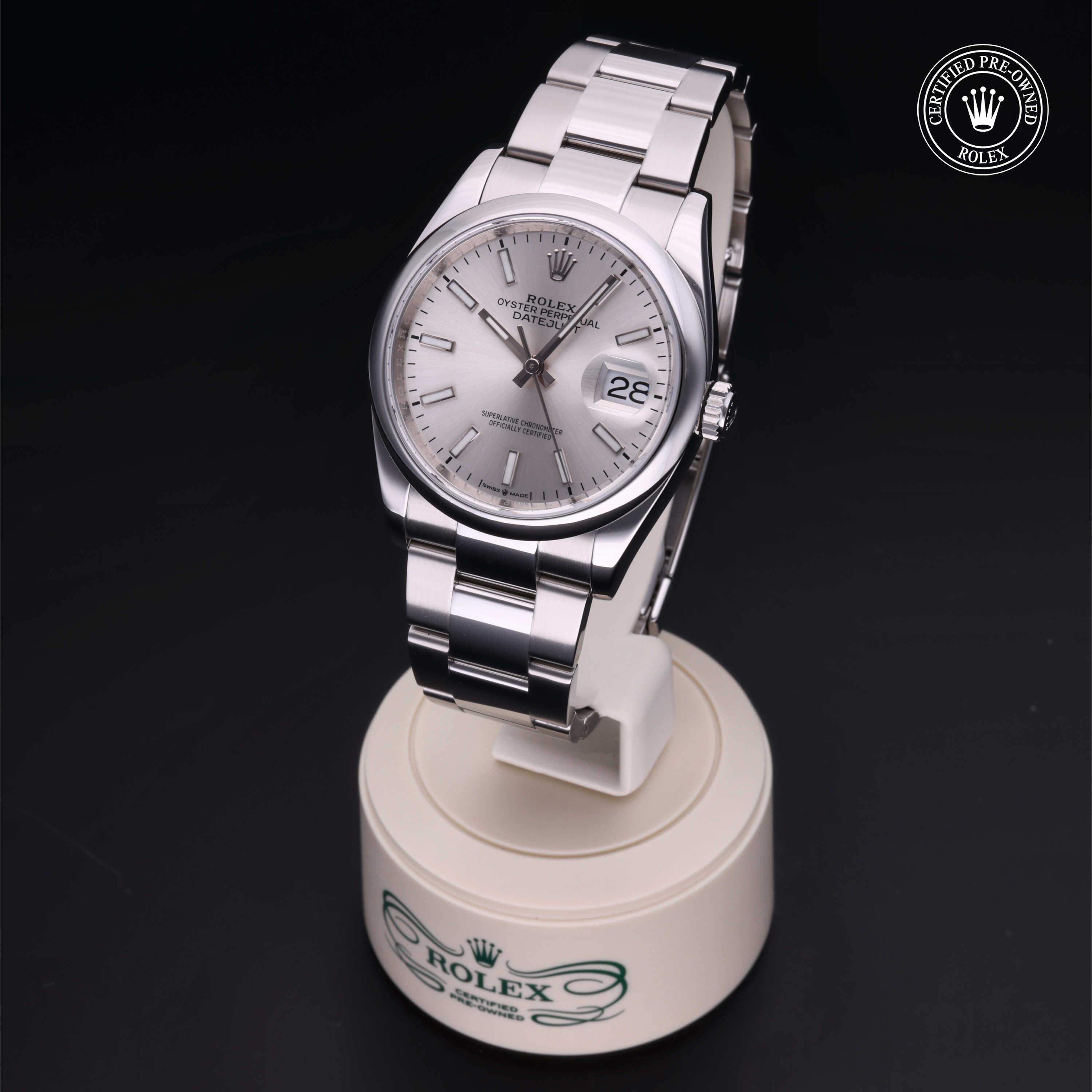 Rolex Certified Pre-Owned 2019, 36 mm, Acero